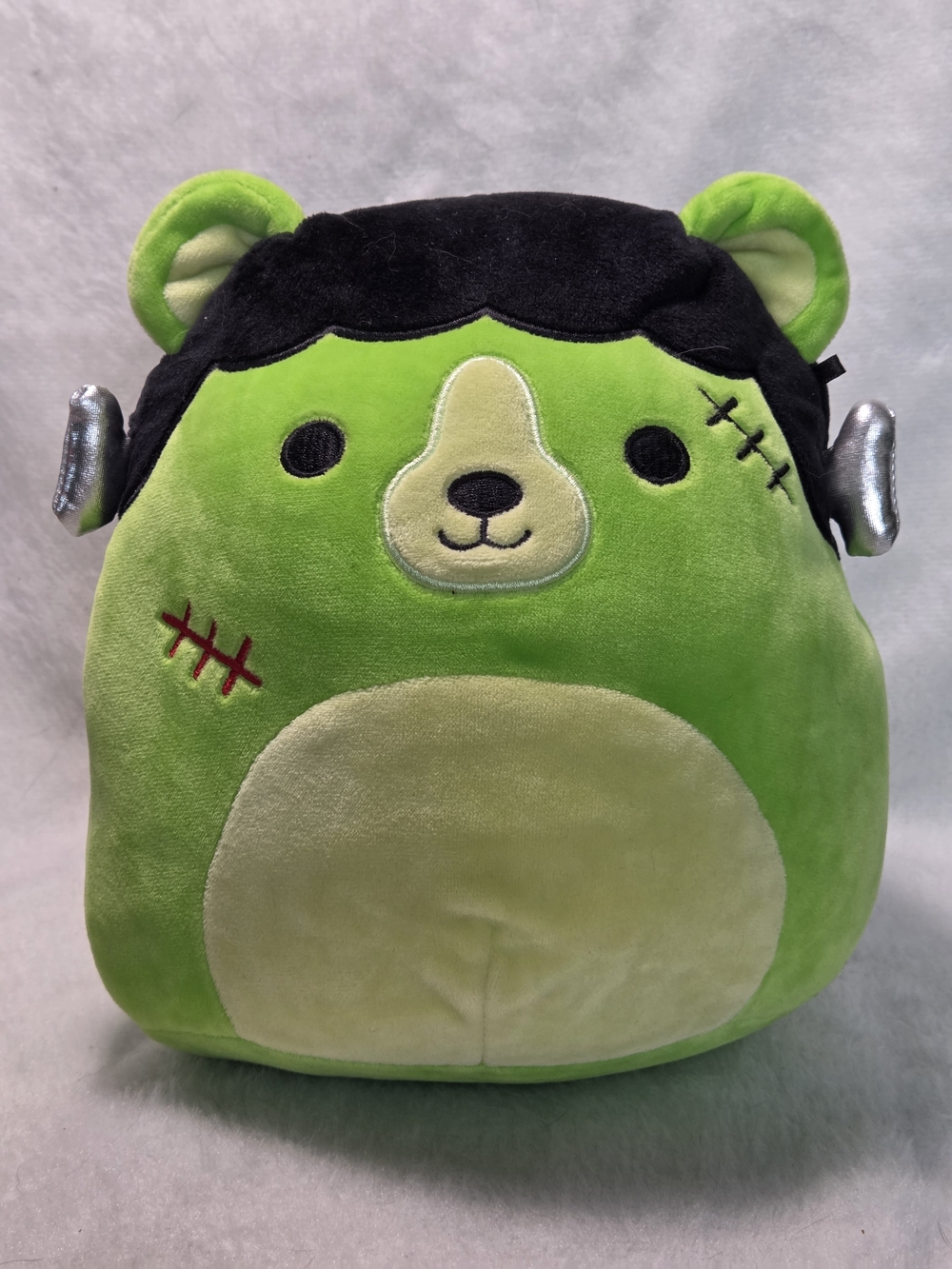 LEN Squishmallows 8" Green Frankene Bear Plush Halloween Squad NO HANGTAG